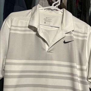 Nike Men's White Polo Shirt